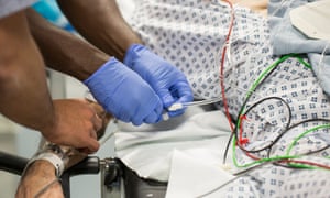 doctors and patient