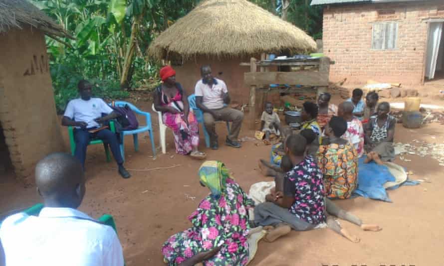 A meeting of the Uganda Community Farm (UCF) in Namisita, a village in a remote part of Kamuli, eastern Uganda.