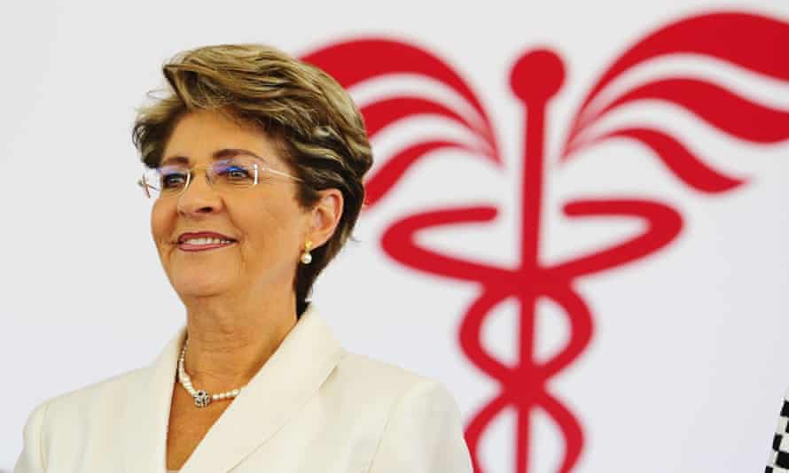 Mexico's Health Secretary Mercedes Juan Lopez