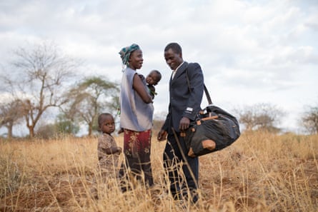 Kisilu Musya, right, in Thank You For the Rain