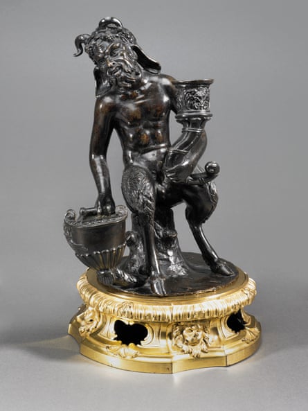 Inkstand with a seated satyr by Studio / Workshop of Desiderio da Firenze, c.1540-50.
