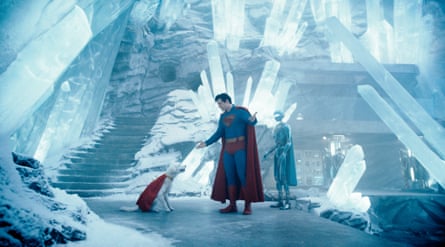 David Corenswet in Superman.