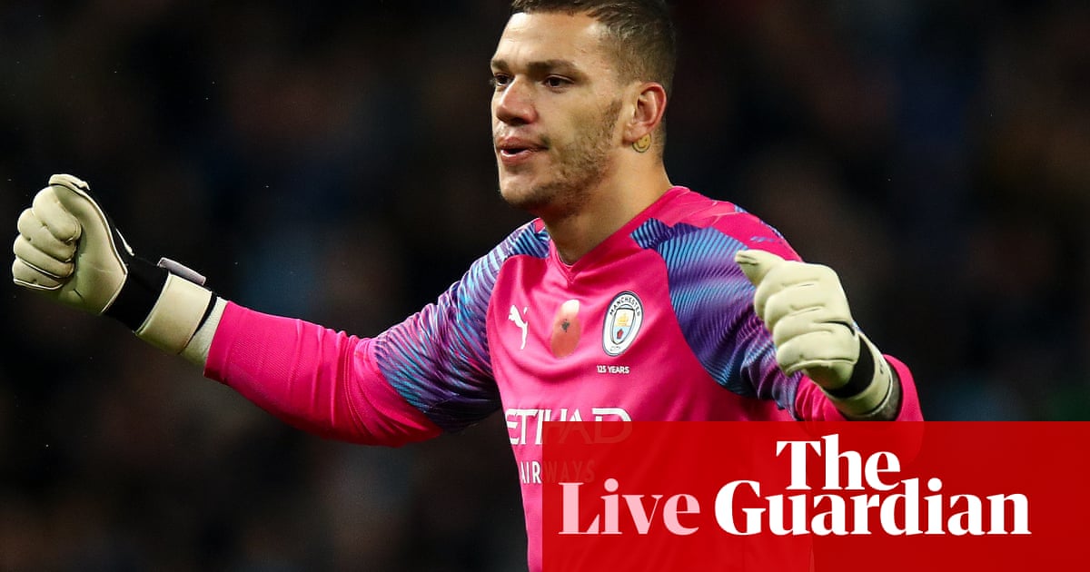 Ederson out of Liverpool v Man City, Womens Champions League draw – live!