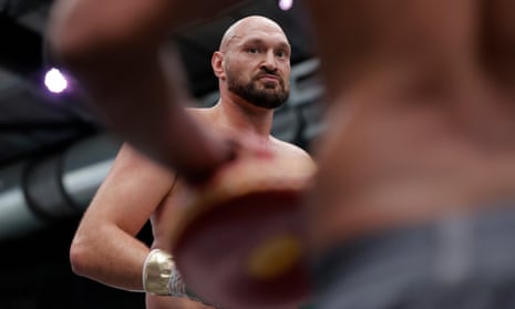 Tyson Fury refuses to address Daniel Kinahan sanctions story | Boxing | The Guardian