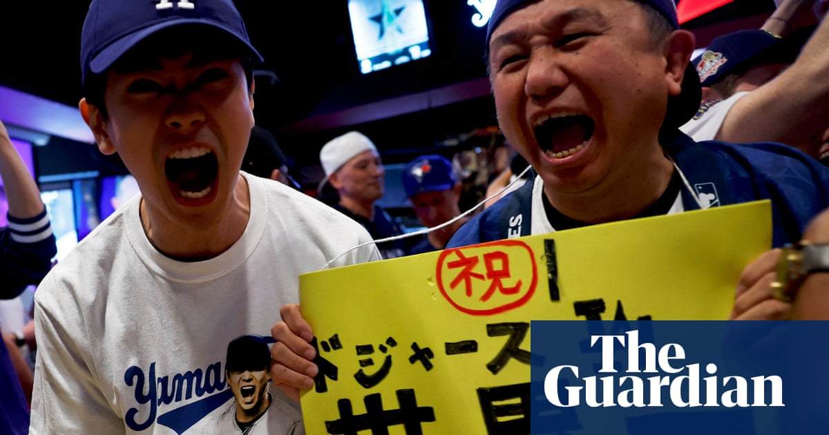 Baseball fans around world react to LA Dodgers' epic World Series win in pictures