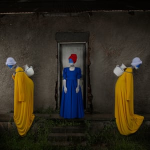 Beside the door from the art photography project Water Life commissioned by Water Aid which highlights water quality and poverty in Ethiopia.