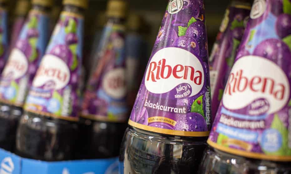 Ribena … it tastes weird but it’s for your own good.