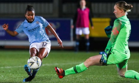 Nikita Parris fires Manchester City past Chelsea and into Continental ...