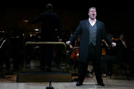 Stuart Skelton as Siegmund in Die Walküre at the Royal Festival Hall 27 January 2019.