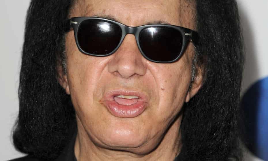 ‘Looking forward to the death of rap’ … Gene Simmons.