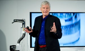 British entrepreneur and inventor Sir James Dyson, founder and co-owner of Dyson.