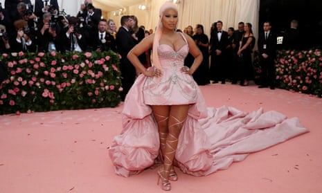 Nicki Minaj at the Met Gala in New York in 2019