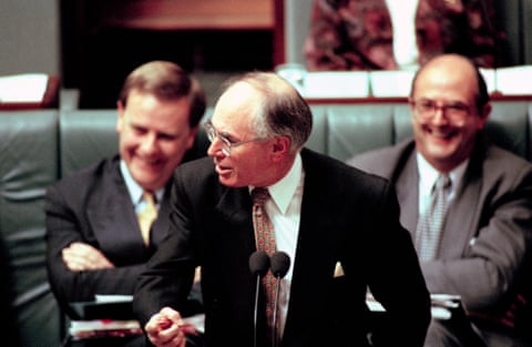 John Howard during question time.