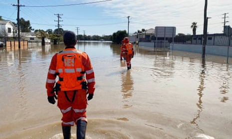 Flooding in Gunnedah, NSW