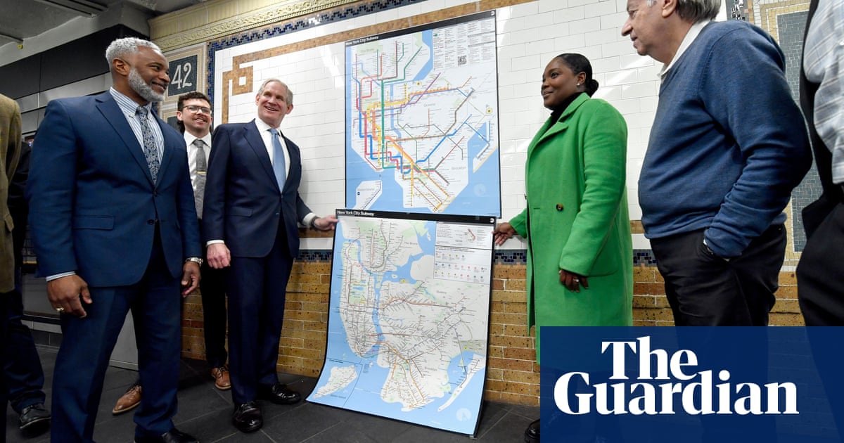 No more subway spaghetti'! New Yorkers adjust to first new transit map in 50 years