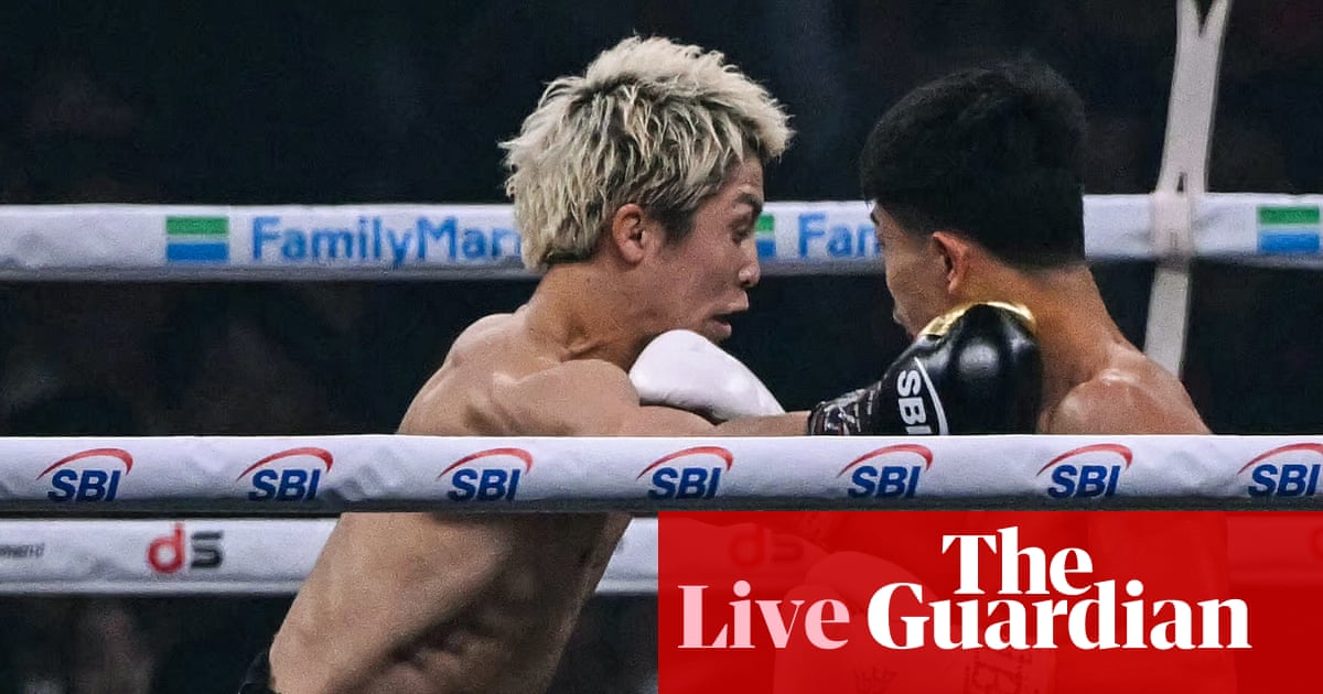 Naoya Inoue v Junto Nakatani: undisputed super-bantamweight championship – live updates