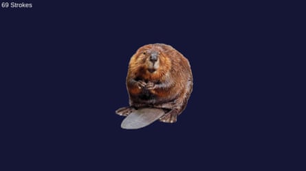 Stroke the Beaver gameplay.