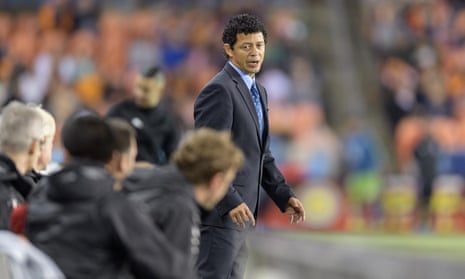 Houston Dynamo’s Wilmer Cabrera is one of just five non-white coaches in MLS.
