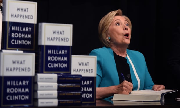 Shocking notices … Hillary Clinton kicks off her book tour with a signing at the Barnes &amp; Noble in New York.