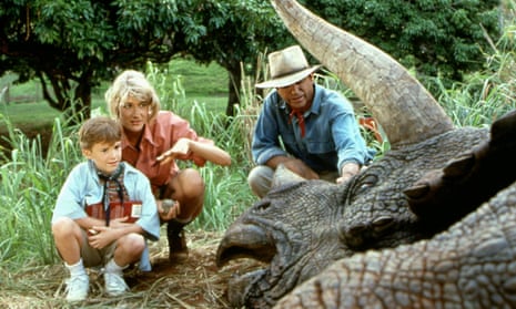 Clone rangers ... Laura Dern and Sam Neill in Jurassic Park.