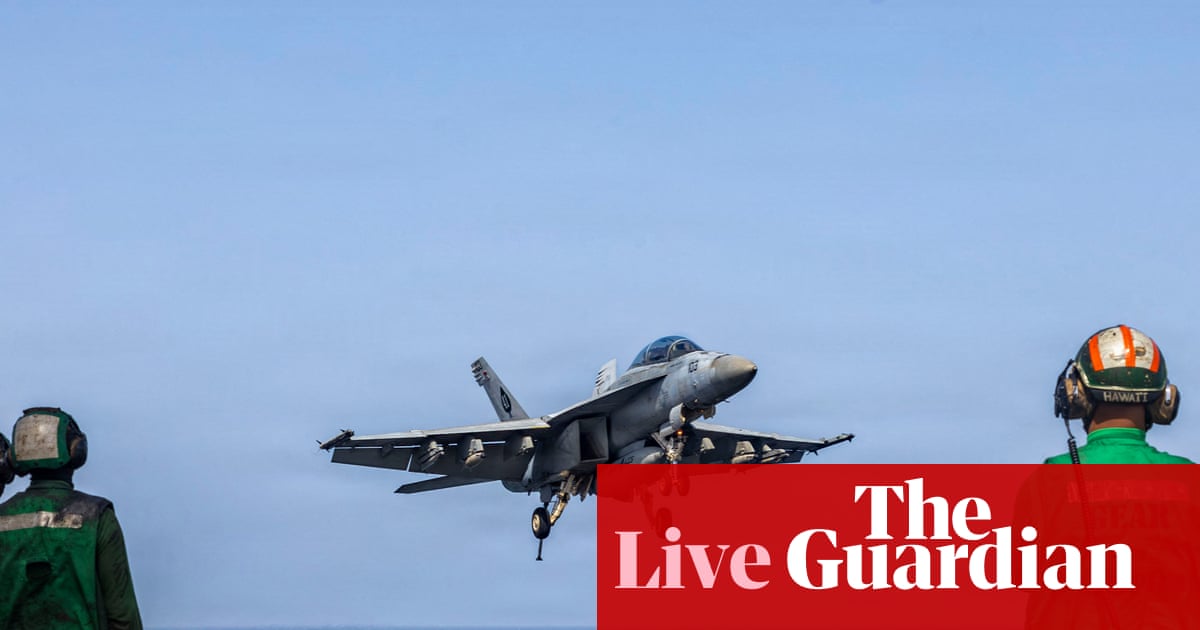 US military launches fresh strikes on Iran – Middle East crisis live