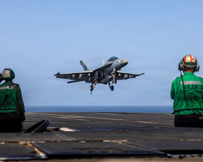 Iran targets American base in region after US strikes Iranian air defences