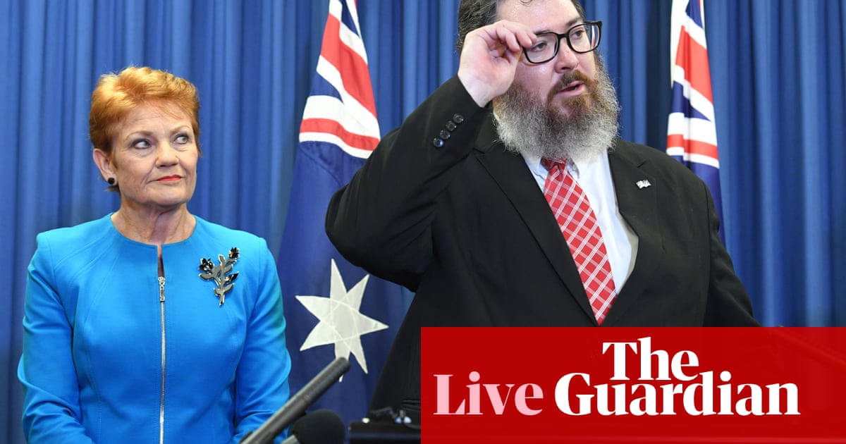 Australia politics live update: George Christensen to run for One Nation; Adam Bandt says trans rights ‘non-negotiable’; 36 Covid deaths