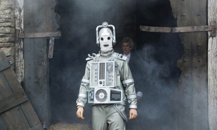 Does the Doctor now face a reluctant regeneration at the hands of the Cybermen’s death ray?