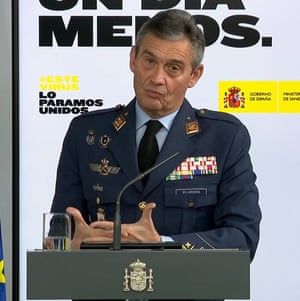 Defence Army Chief Miguel Angel Villarroya