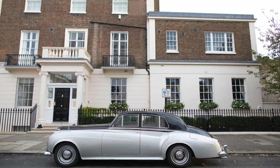 A Rolls-Royce in central London