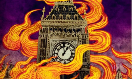 A detail from the cover of MP Shiel’s The Purple Cloud.