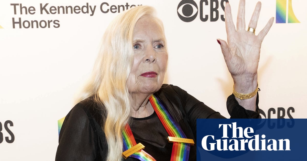 Joni Mitchell: ‘I’m hobbling along but I’m doing all right’