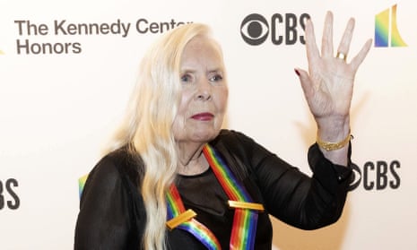 Joni Mitchell at the Kennedy Center Honors. 