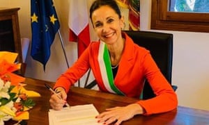 Antonella Argenti, mayor of Villa del Conte in the Veneto region.