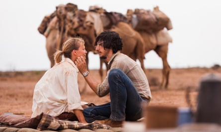 Mia Wasikowska as Robyn Davidson Adam Driver as Rick Smolan