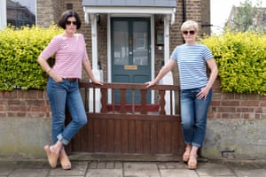 Helen de Jode (left) and Emma Hall in Finsbury Park, London, May 2017.