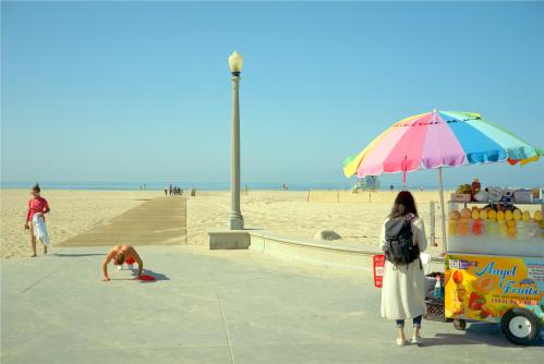 Push Ups, Go! Venice Beach, CaliforniaFirst impressions are often the ones that stand ready to be subverted, undermined. I’d arrived in the city of Lost Angels. The city of moguls, of dreamers, drifters and grifters, of hope and renewal.