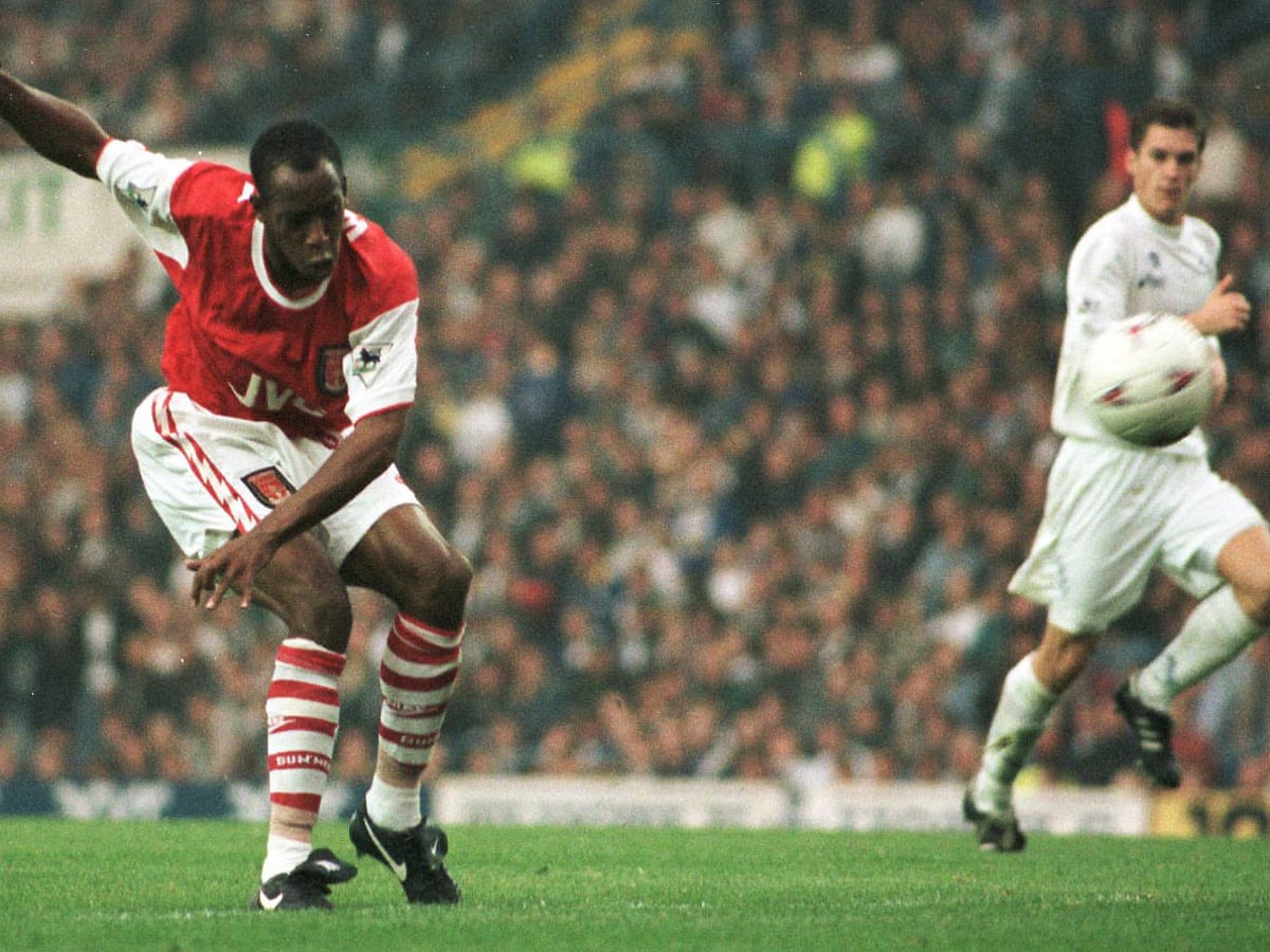 Golden Goal: Ian Wright for Arsenal v Leeds United (1995) | Rob ...