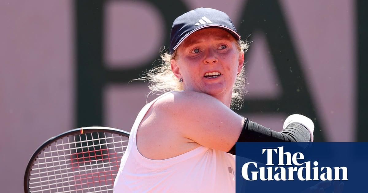 Fran Jones out of French Open after fightback against Marie Bouzkova falls short