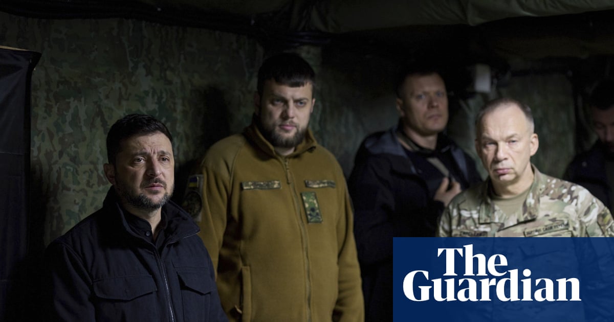 Ukraine war briefing: Zelenskyy visits troops near embattled Pokrovsk
