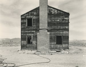 Typical American House, Nevada Test Site, Yucca Flat, Apple II Test Site, by Mark Ruwedel.