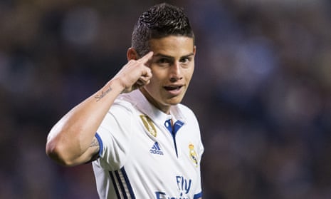 James Rodríguez has moved on a two-year loan deal.