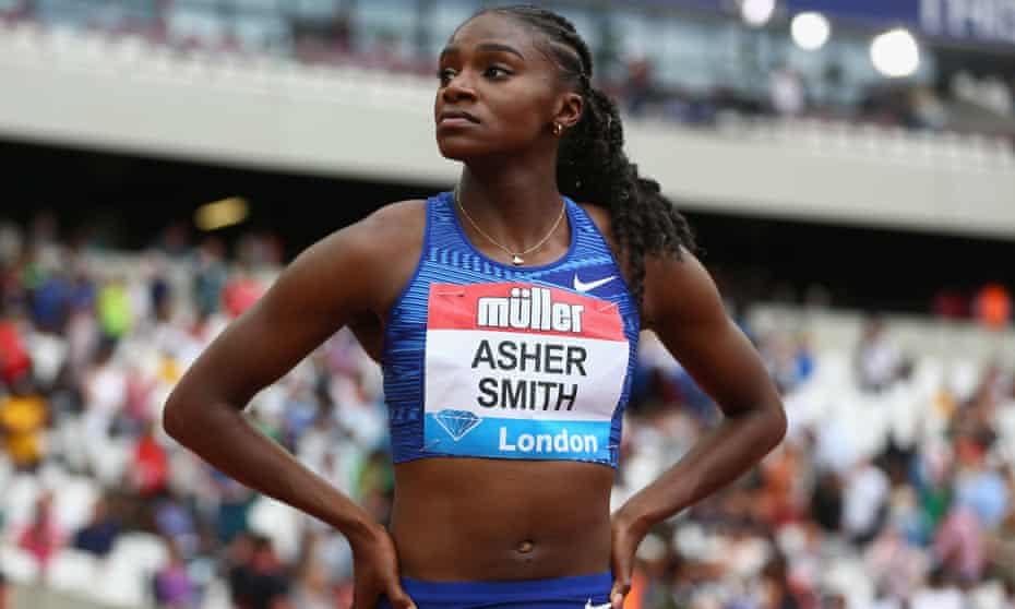 Dina Asher-Smith in 2019 at the London Stadium