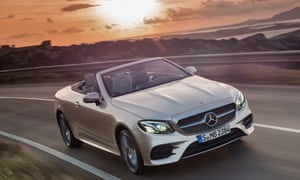 The Mercedes-Benz four-seat cabriolet.
