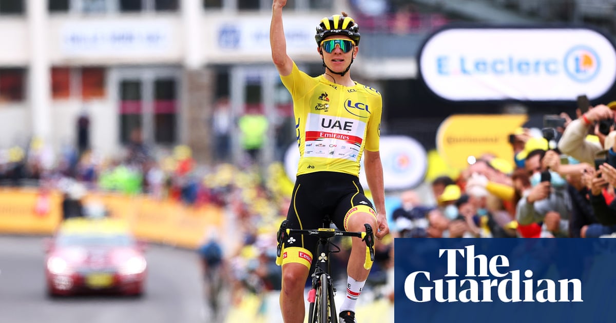 Tadej Pogacar powers up last mountain test to take Tour de France stage 18