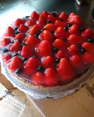 Andrea’s strawberry tart
