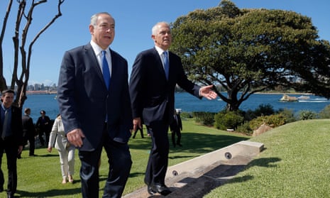Benjamin Netanyahu and Malcolm Turnbull