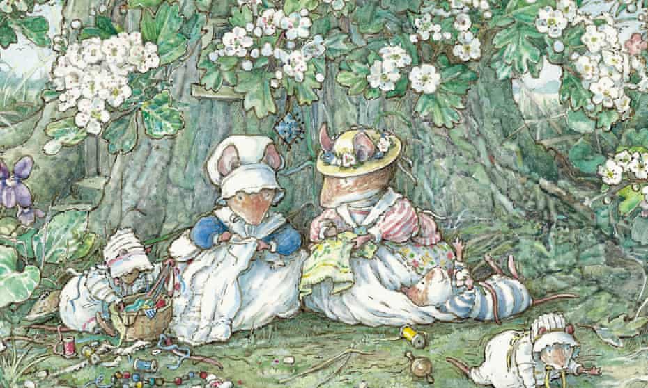 Brambly Hedge introduced the charming world of anthropomorphic mice who live in the roots and trunks of trees and hedgerows.