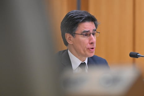 Nuno Matos during a House of Representatives public hearing on Wednesday