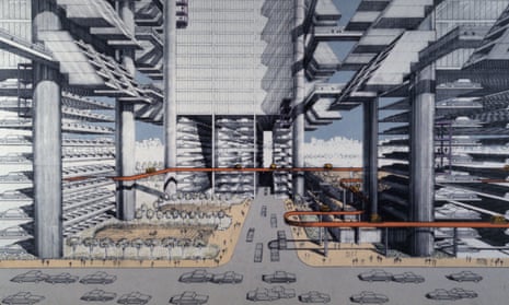 Robert Moses’ Proposal for the Lower Manhattan Expressway (LOMEX). 